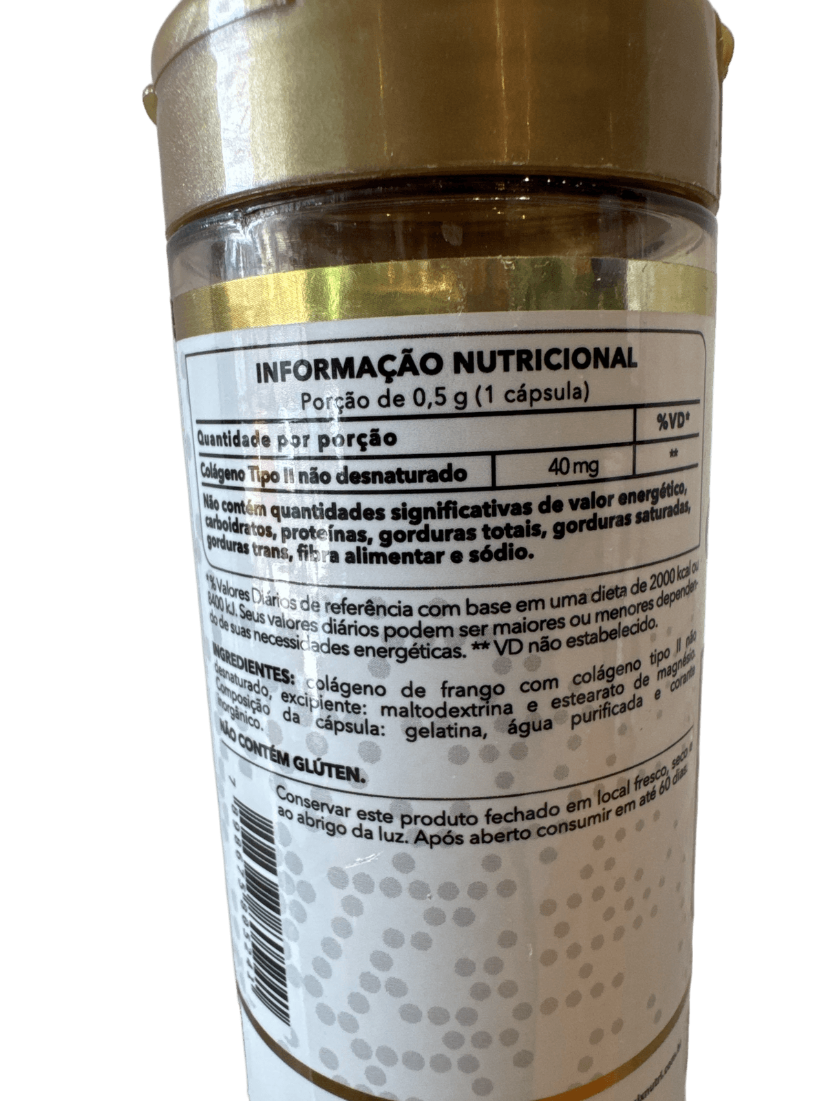 COLÁGENO TIPO II 60 CÁPSULAS — MIX NUTRI