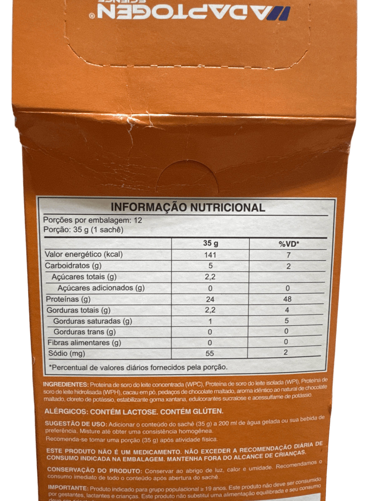 TASTY WHEY CHOCOMALTINE 35G — ADAPTOGEN