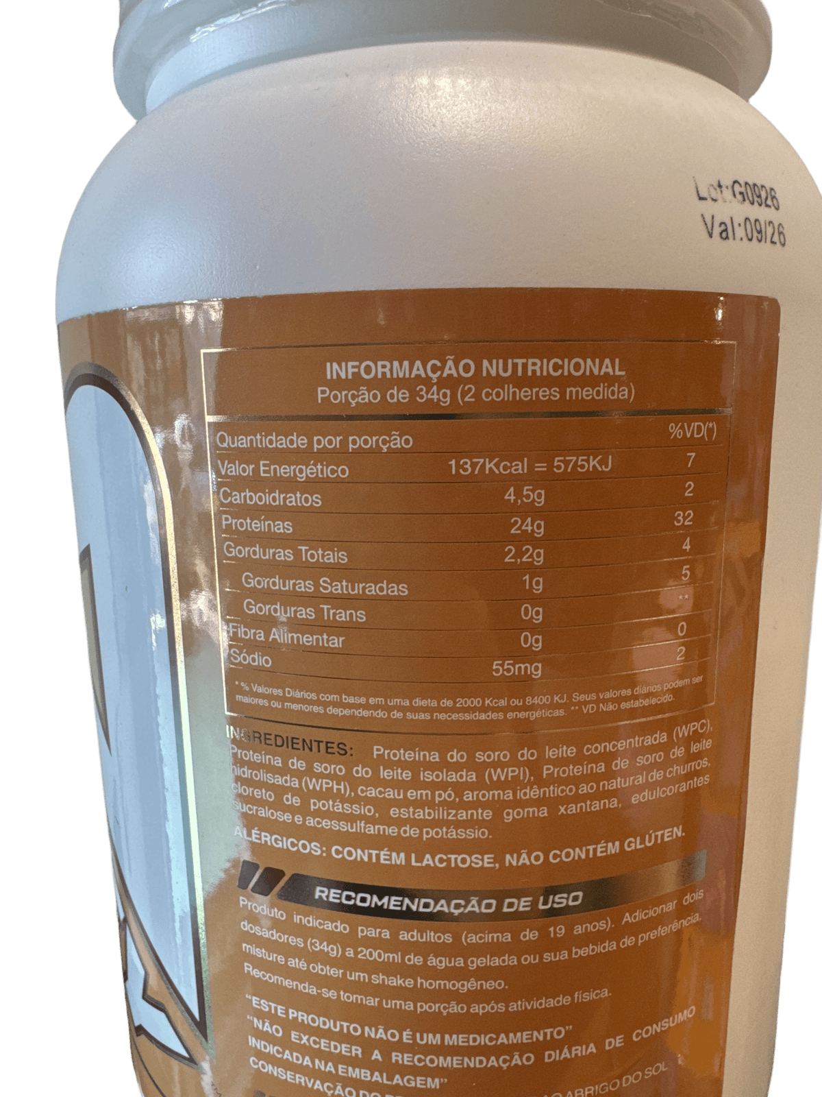 TASTY WHEY CHURROS 900G — ADAPTOGEN