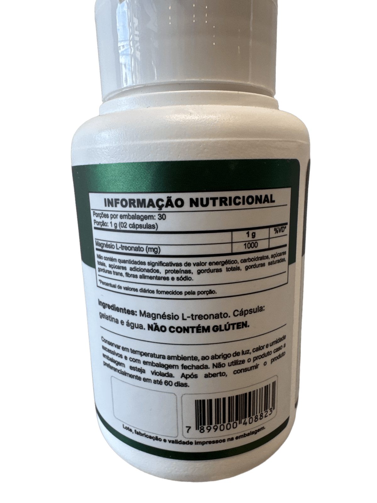 MAGNÉSIO L-TREONATO 60 CÁPSULAS — VEGETAL LABS