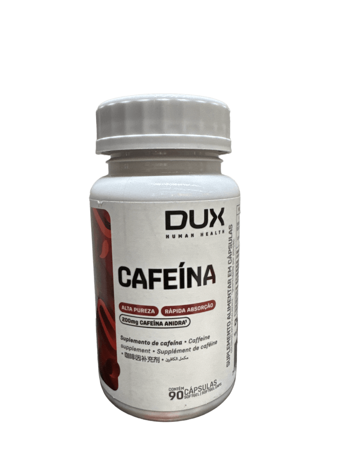 CAFEÍNA 90 CÁPSULAS — DUX