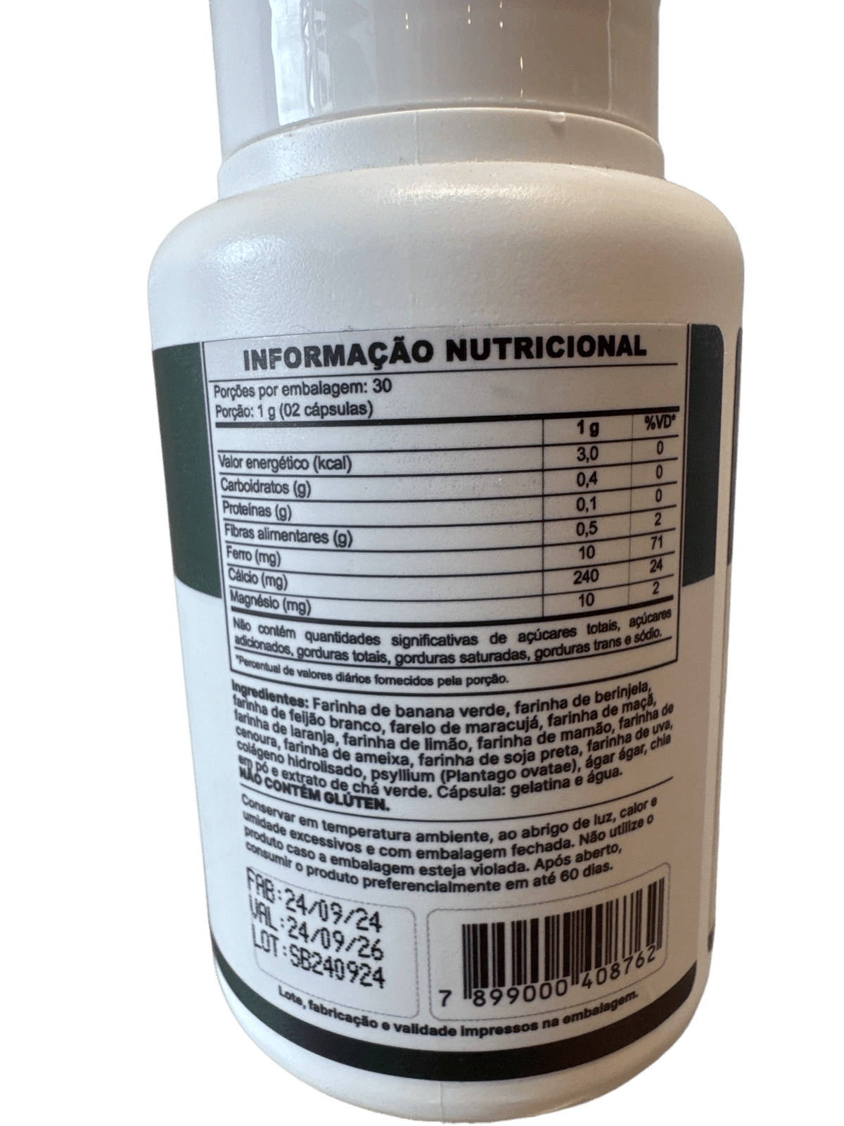 SECA BARRIGA 500MG 60 CÁPSULAS — VEGETAL LABS