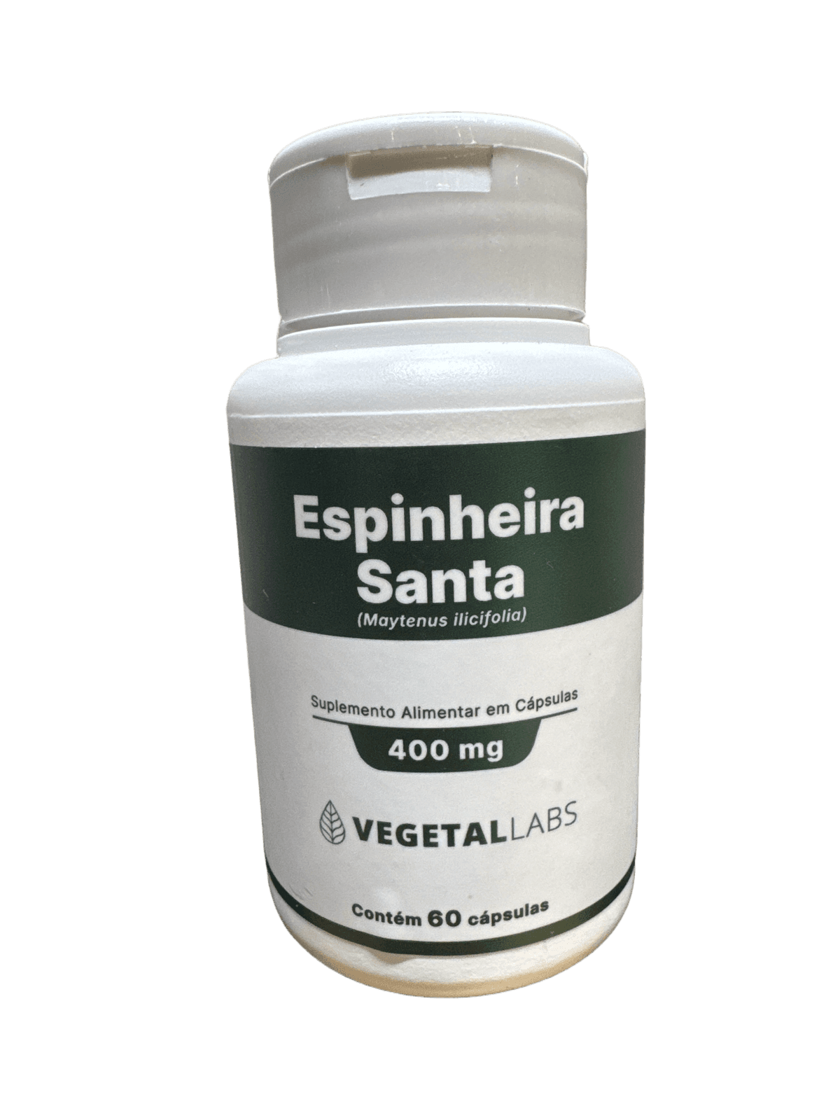 ESPINHEIRA SANTA 400MG 60 CÁPSULAS — VEGETAL LABS