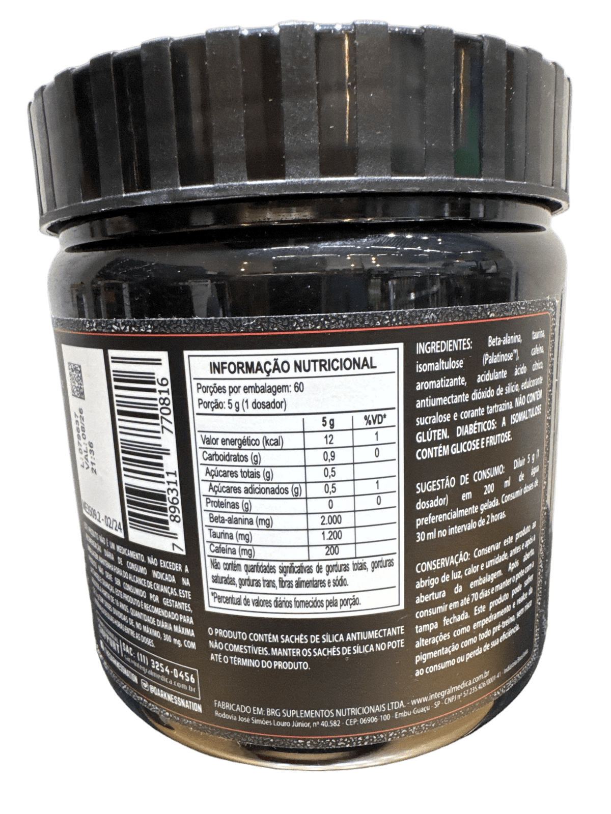 EVORA FRUTAS AMARELAS 300G — DARKNESS