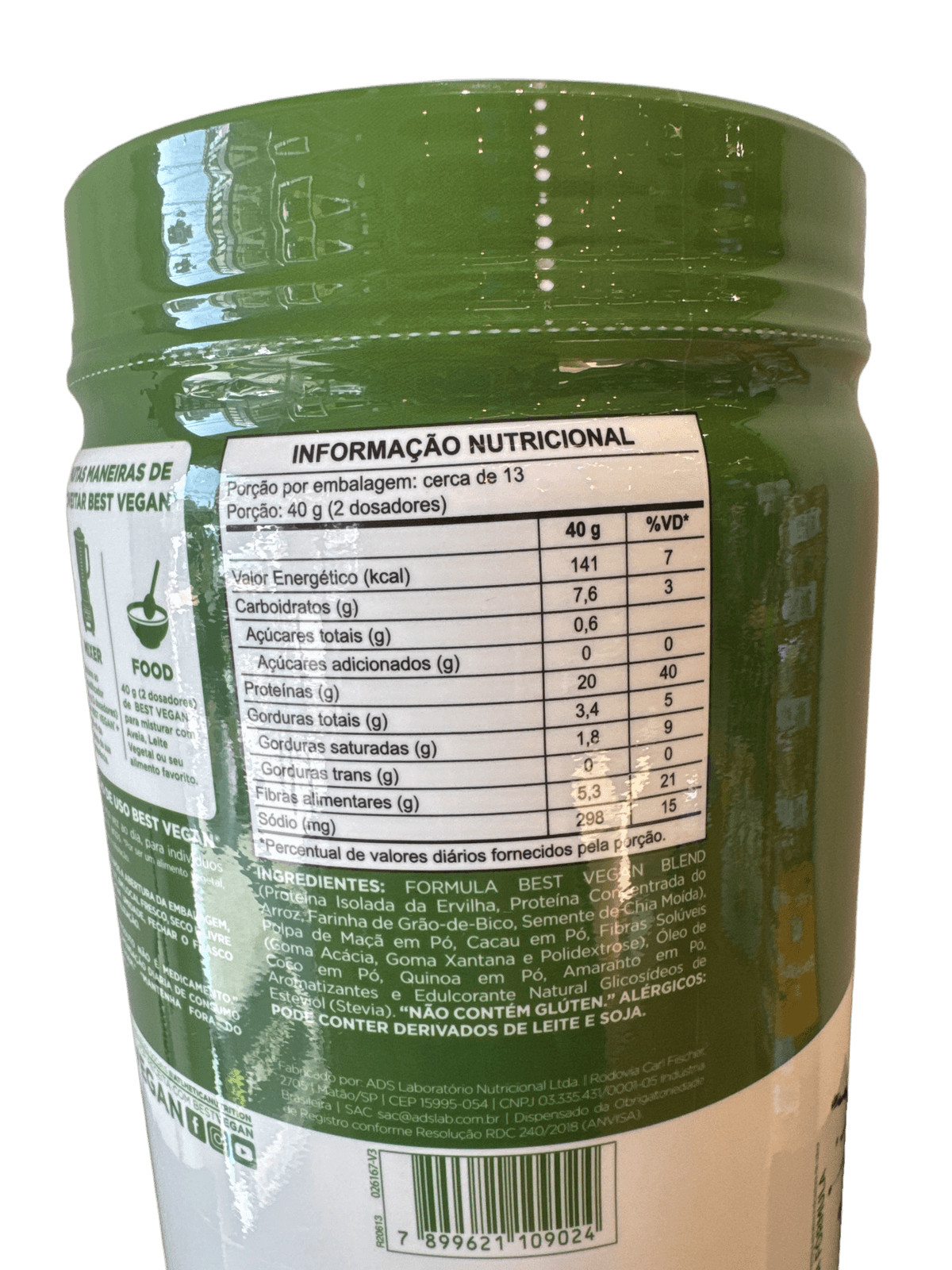 BEST VEGAN CACAU 500G — ATHLETICA