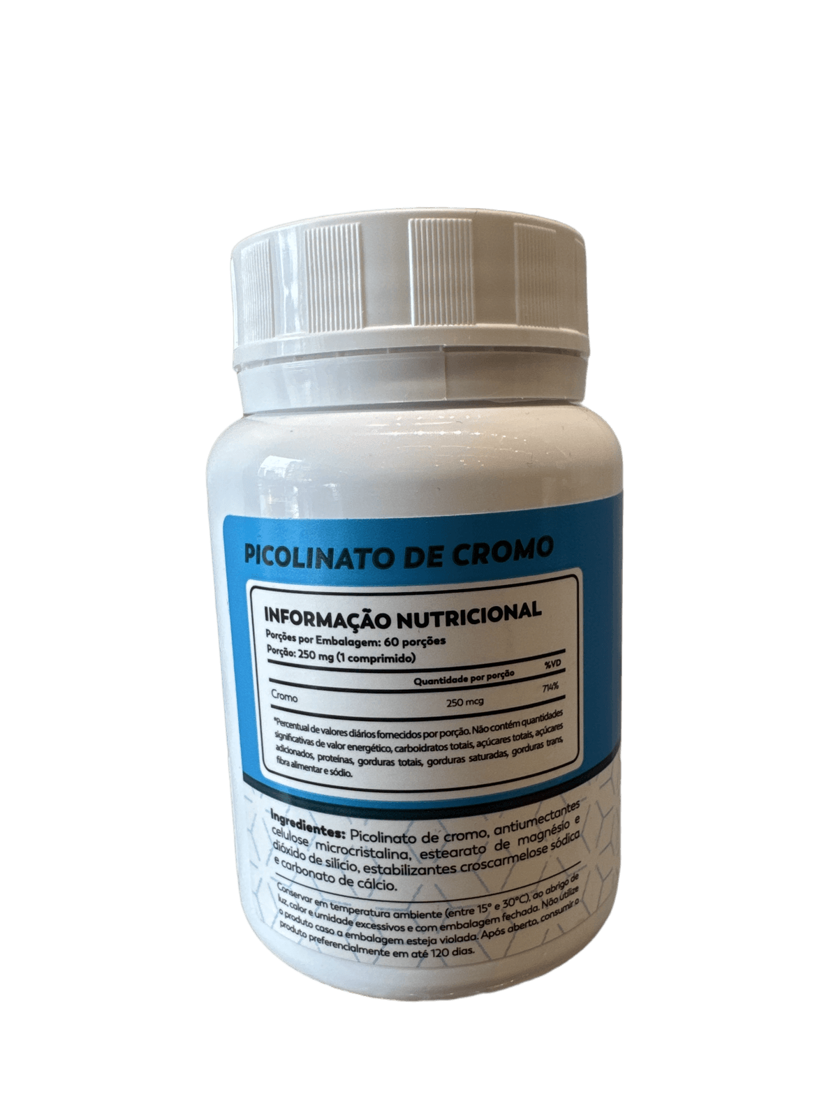 PICOLINATO DE CROMO 250MCG 60 CÁPSULAS — UNINUTRE