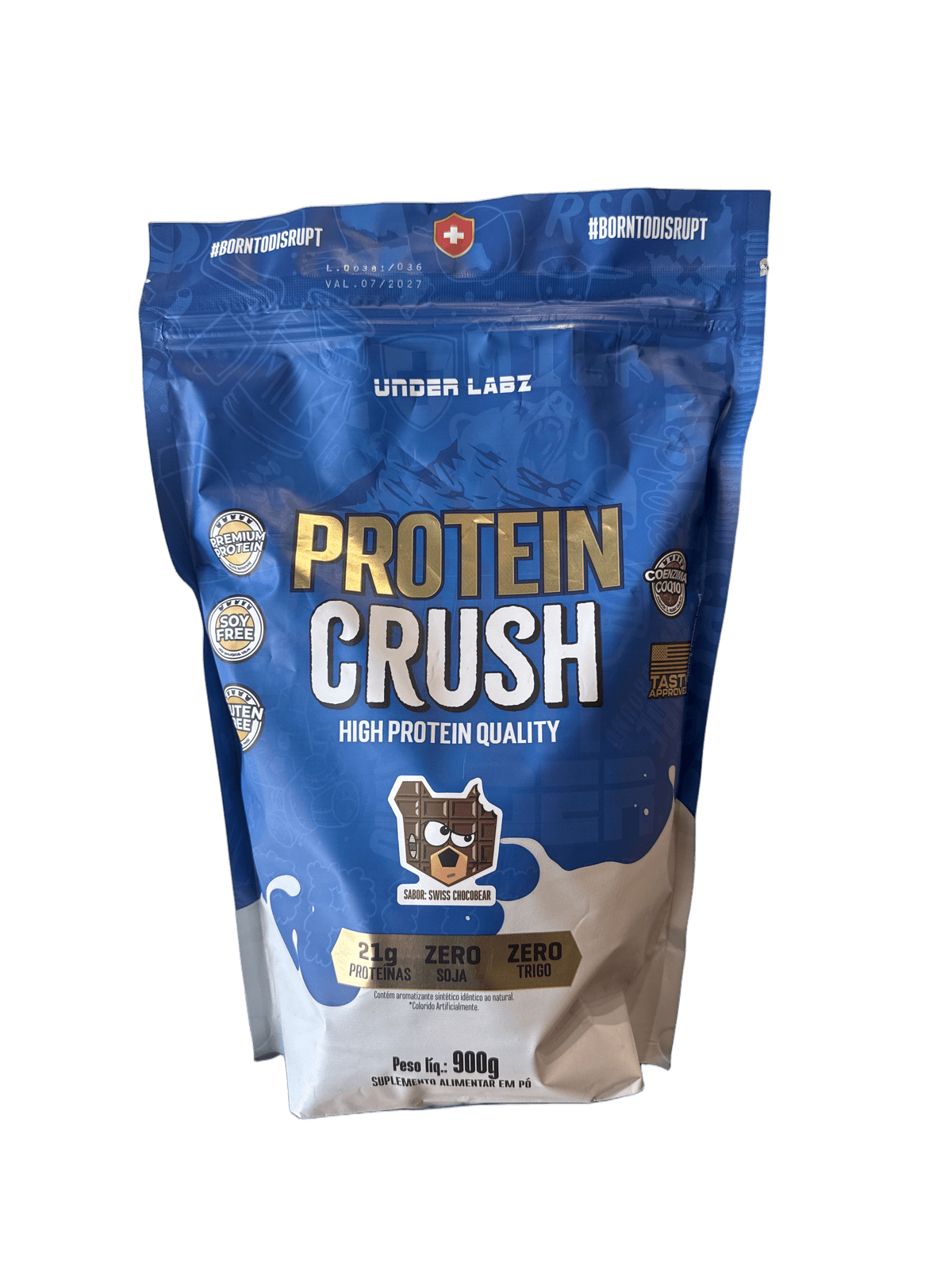 PROTEIN CRUSH SWISS CHOCOLATE 900G — UNDERLABZ — UNDER