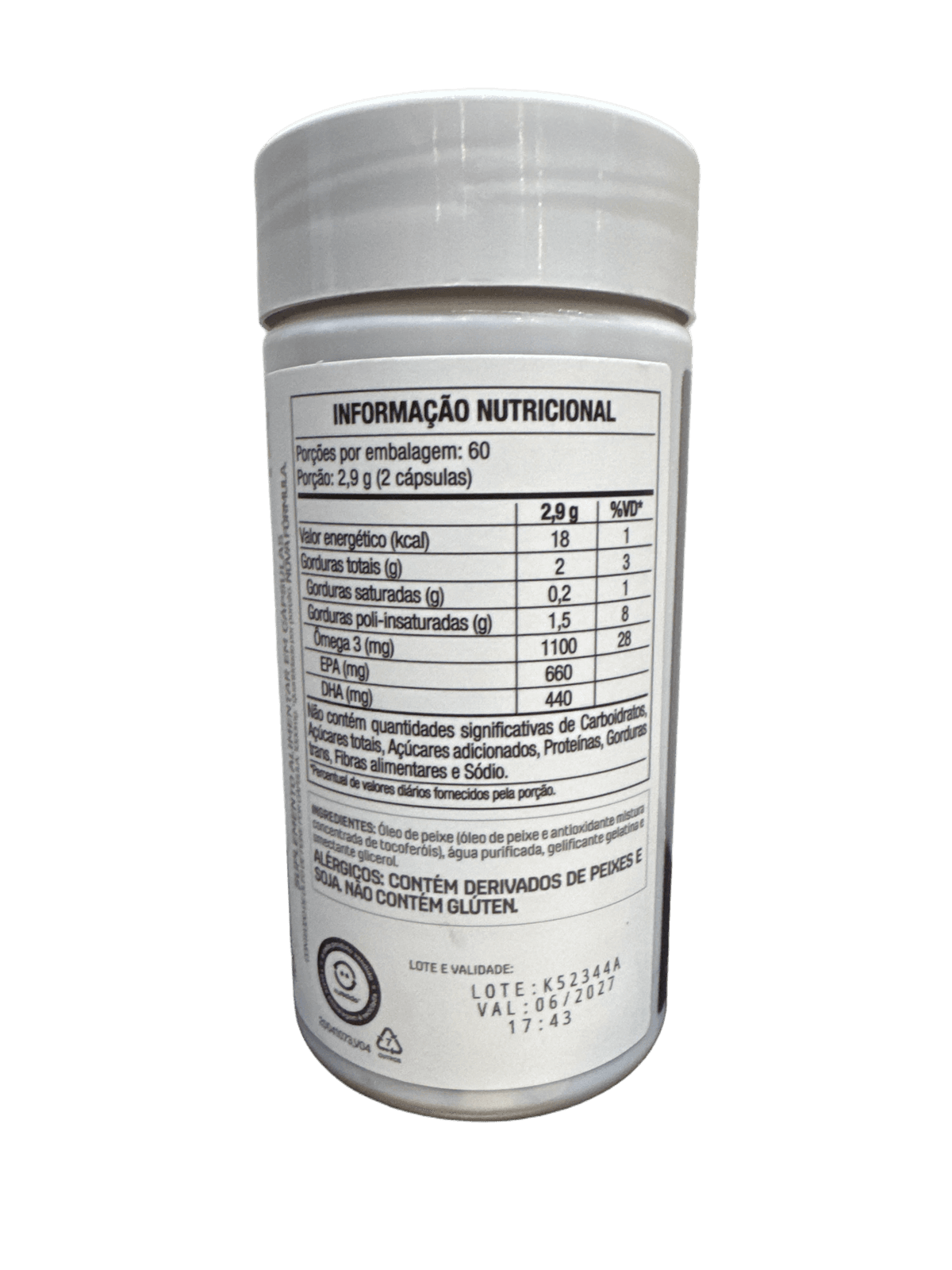 FISH OIL 120 CÁPSULAS — DUX
