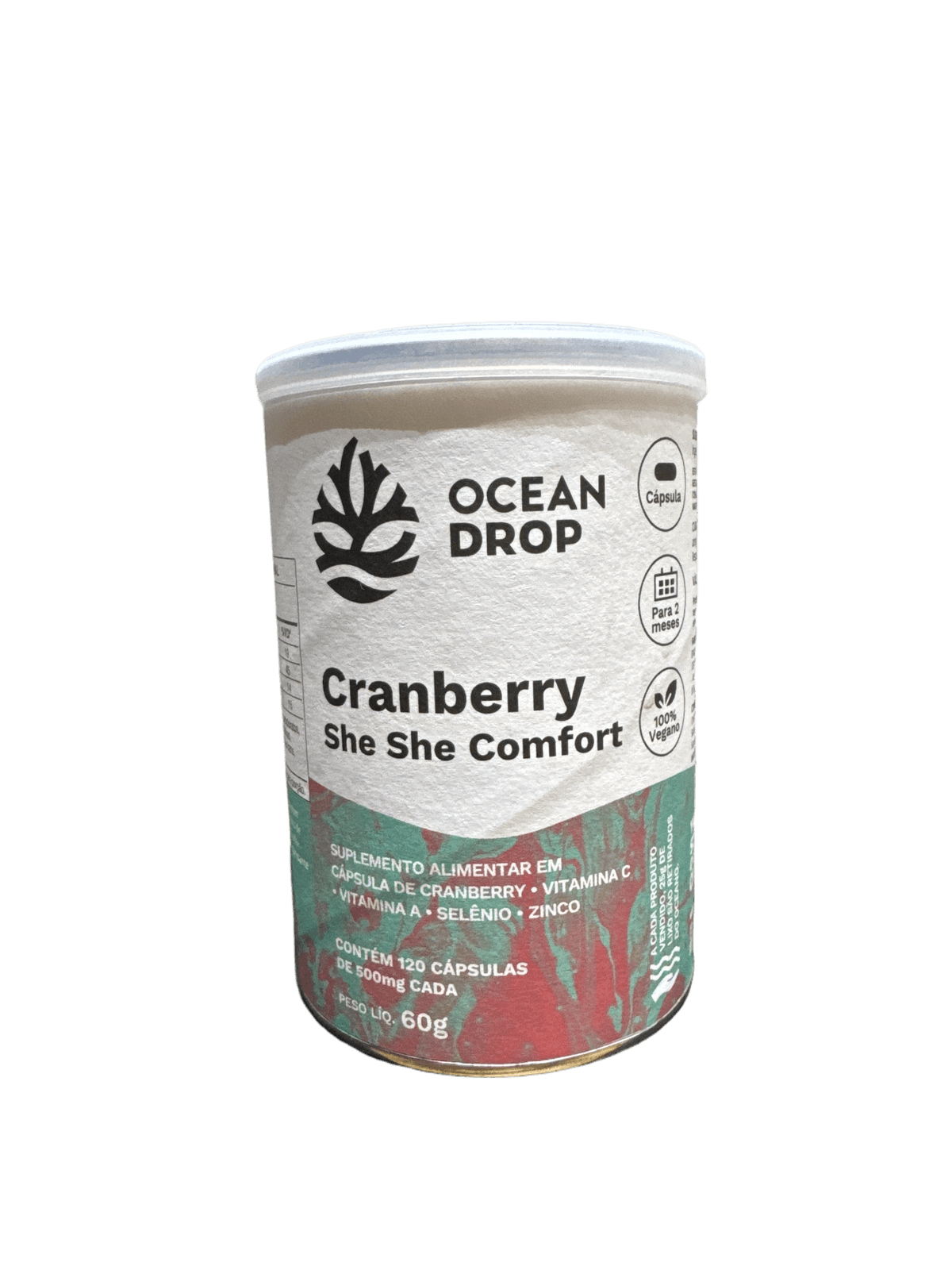 OCEAN DROP CRANBERRY SHE SHE CONFORT 120 CÁPSULAS 500G
