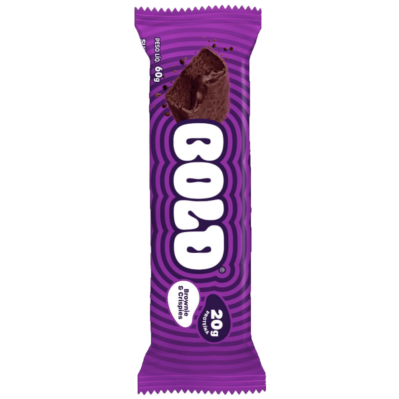 BOLD BAR BROWNIE E CRISPIES 60G — BOLD