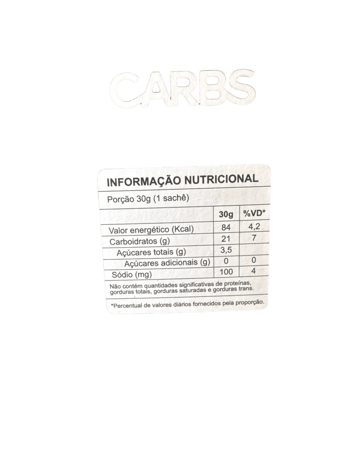 CARBS GEL NEUTRO FRESH 30G — DOBRO