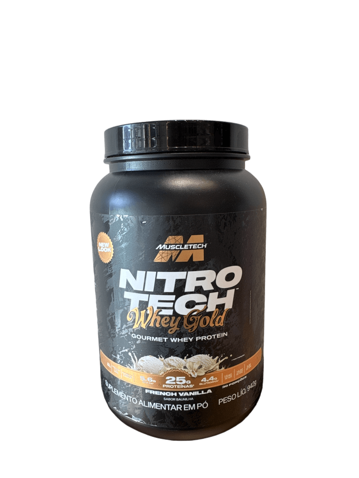 NITRO TECH WHEY GOLD BAUNILHA 942G — MUSCLETECH — MUSCLETECH