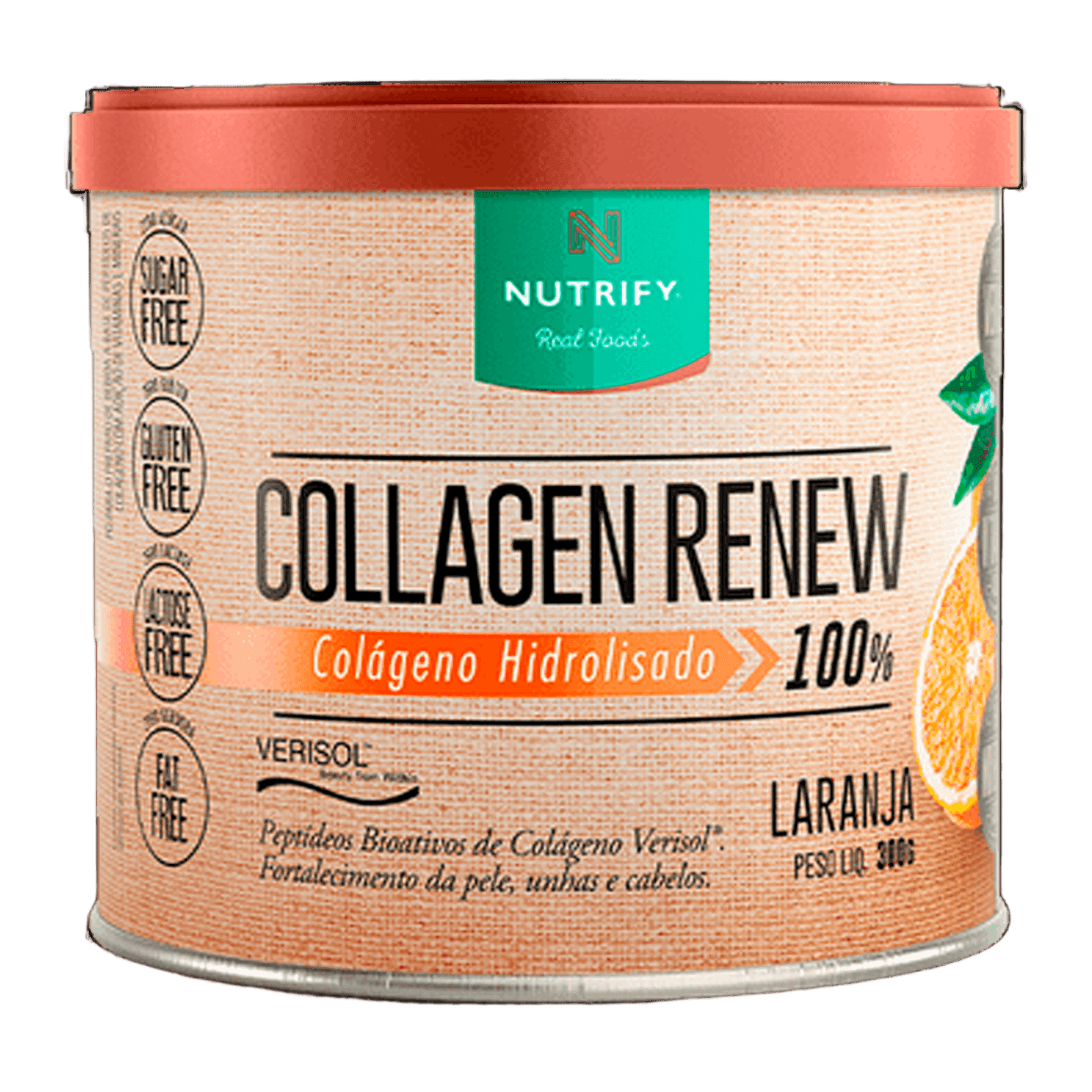 COLÁGENO RENEW NUTRIFY LARANJA 300G