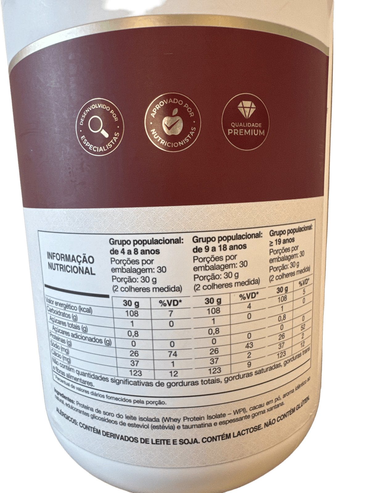 ISOFORT 900G CHOCOLATE — VITAFOR