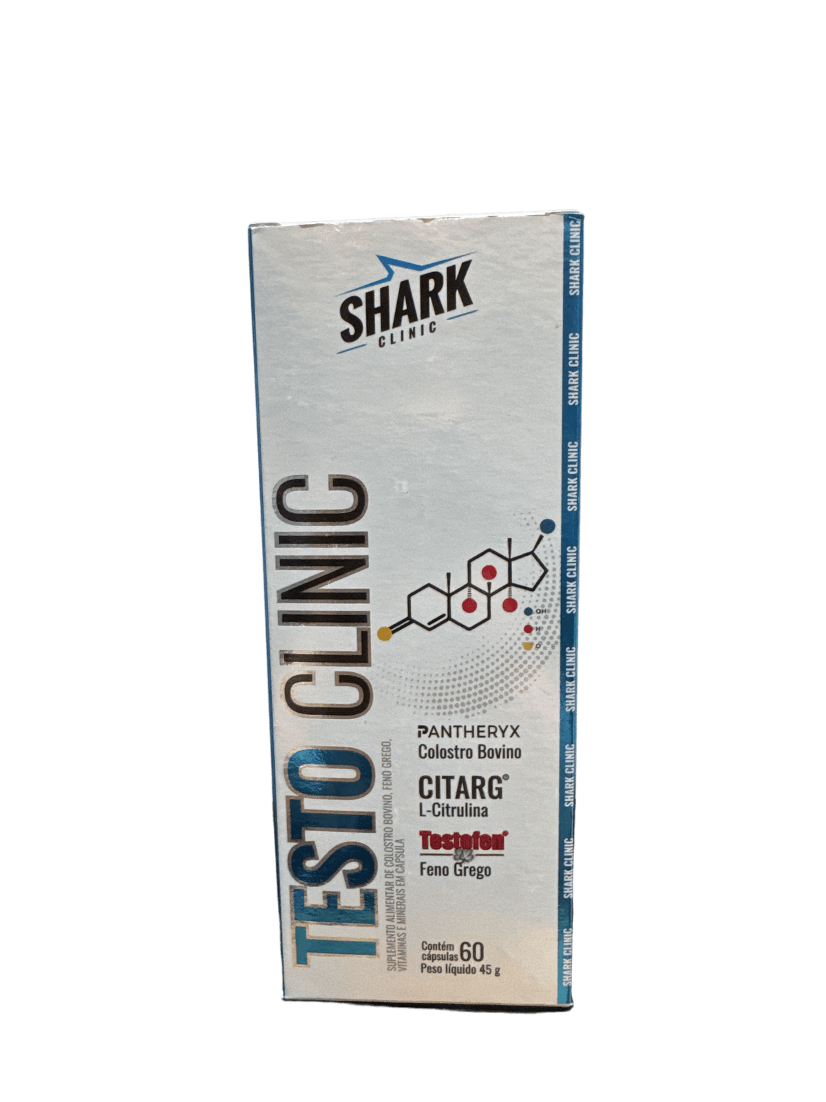 TESTO CLINIC 60 CÁPSULAS — SHARK PRO