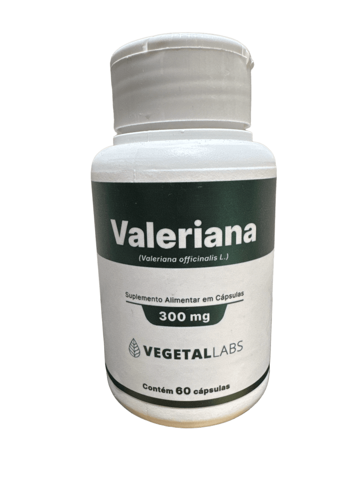 VALERIANA 300MG 60 CÁPSULAS — VEGETAL LABS