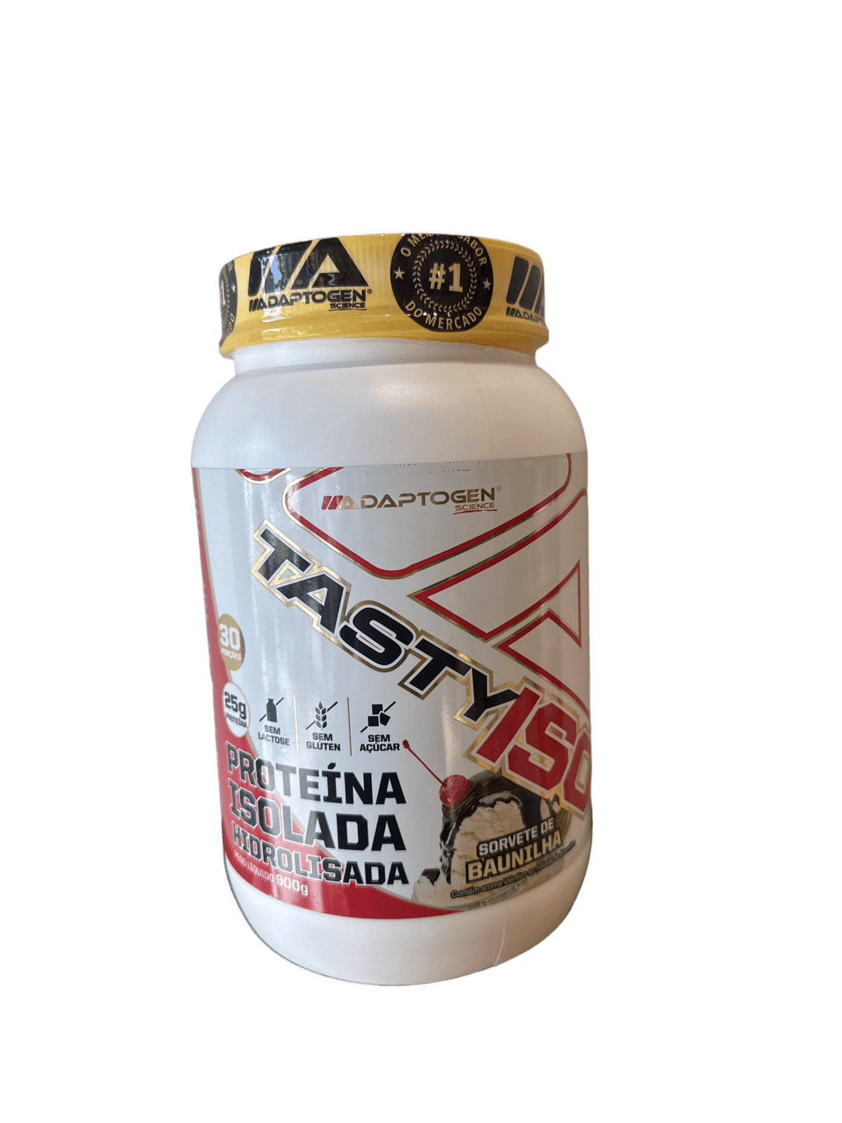 TASTY ISO VANILLA SUNDAE 900G — ADAPTOGEN — ADAPTOGEN