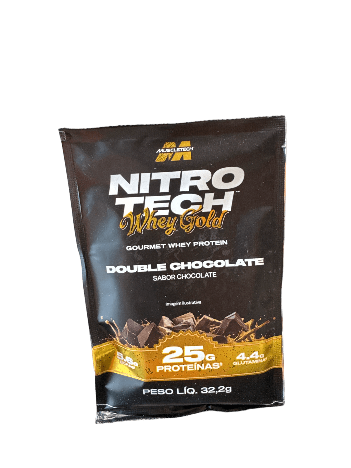 NITRO TECH WHEY GOLD SACHÊ CHOCOLATE 31,4G
