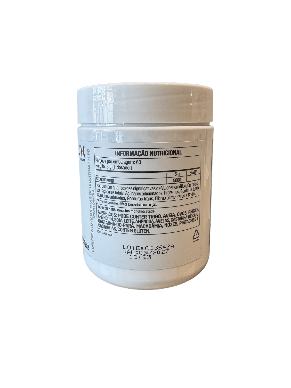 CREATINA MONOHIDRATADA 300G — DUX