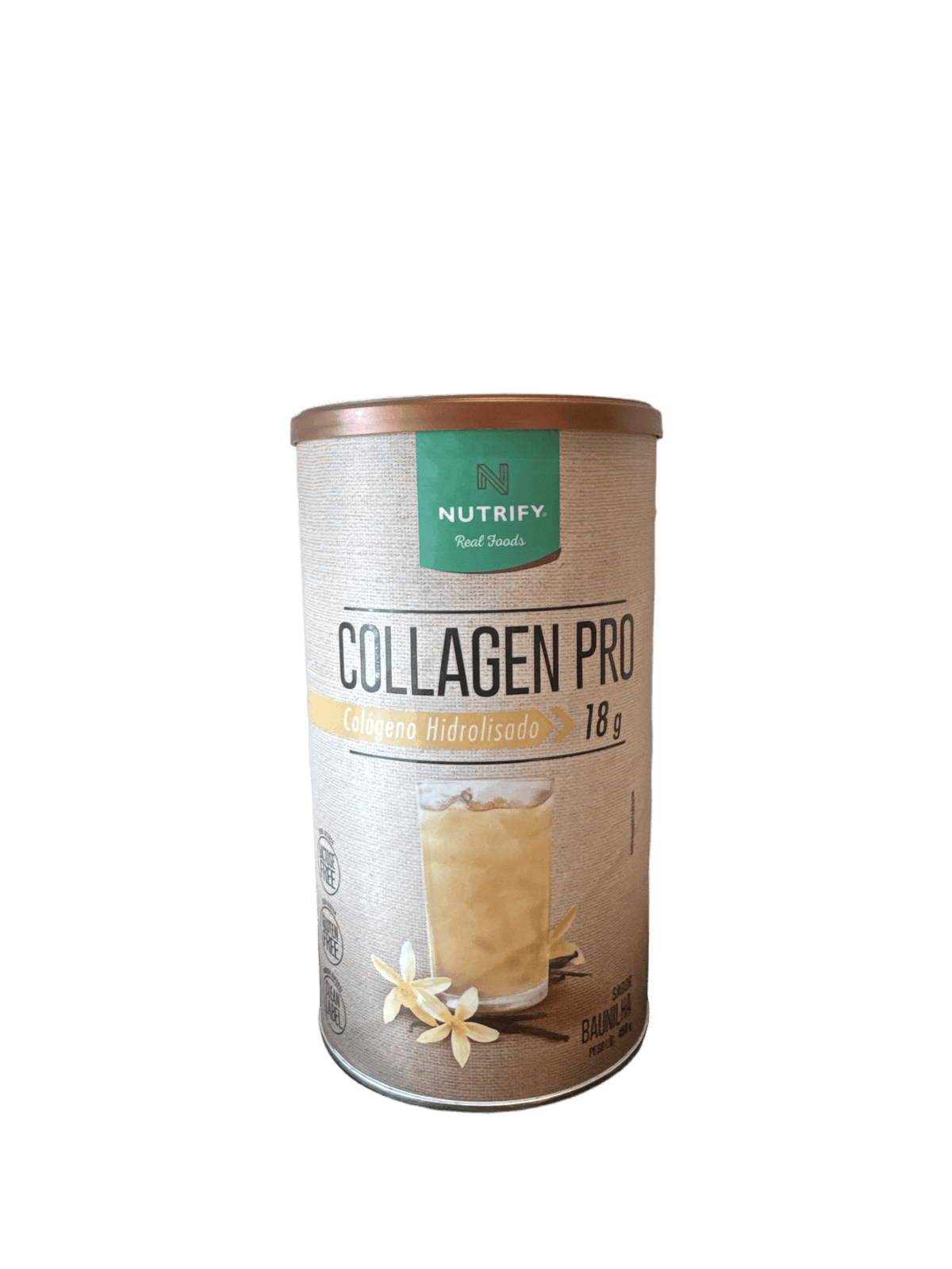 NUTRIFY COLLAGEN PRO BAUNILHA 450G
