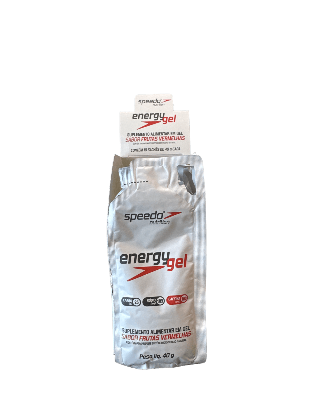SPEEDO NUTRITION ENERGY GEL FRUTAS VERMELHAS 40G — Z2