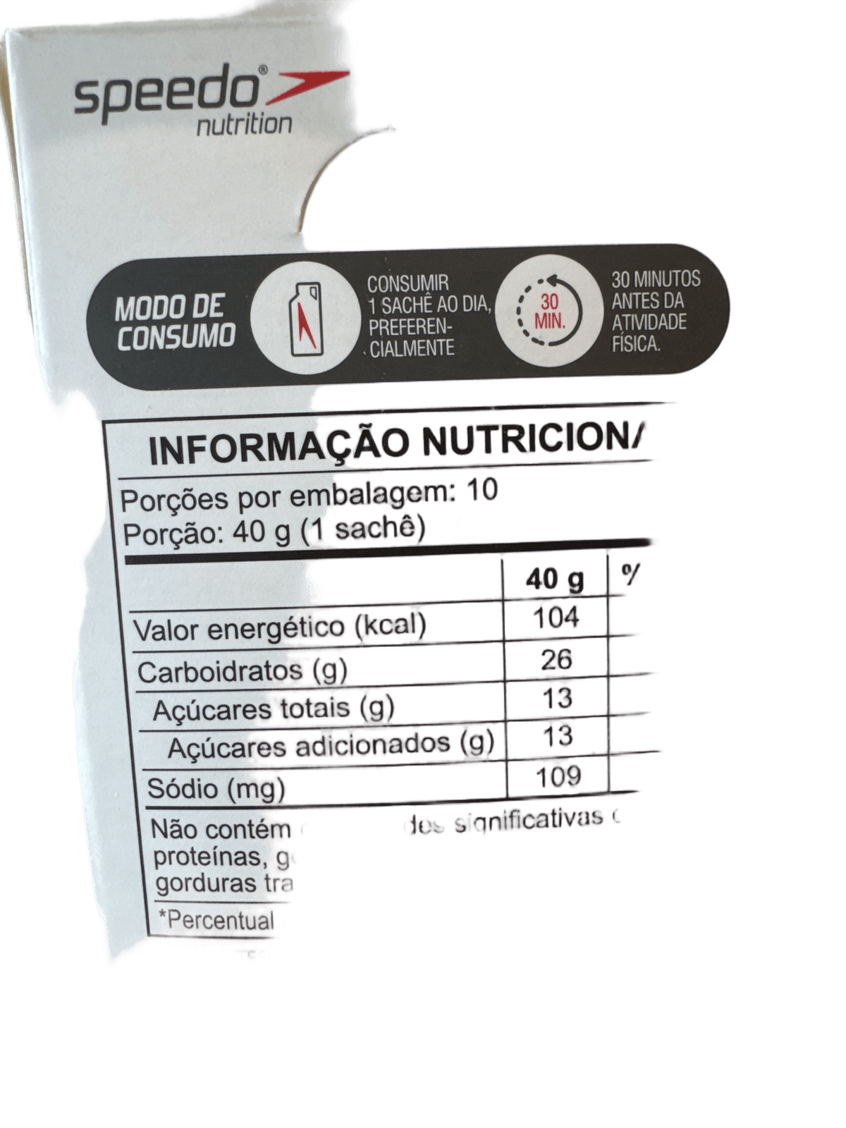 SPEEDO NUTRITION ENERGY GEL MACA CARAMELIZADA 40G