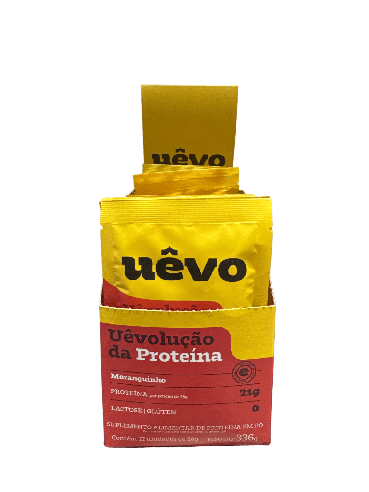PROTEÍNA MORANGO 28G — UEVO