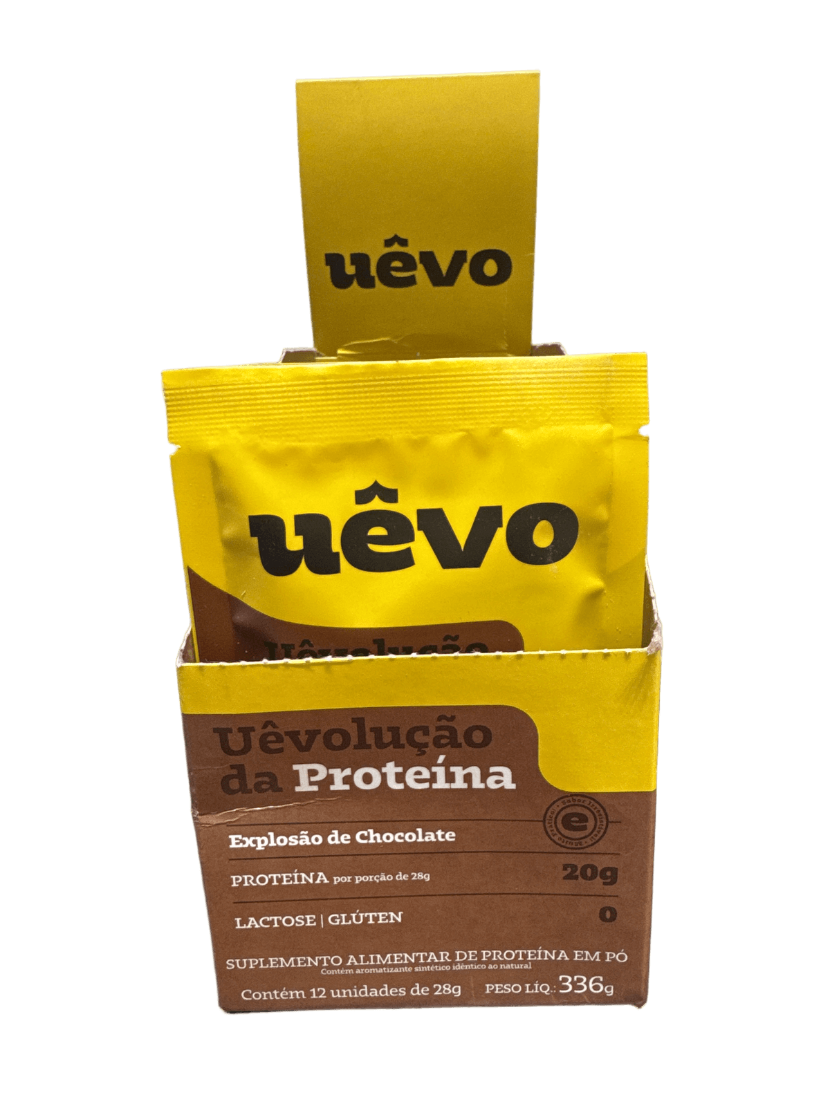 PROTEÍNA CHOCOLATE 28G — UEVO