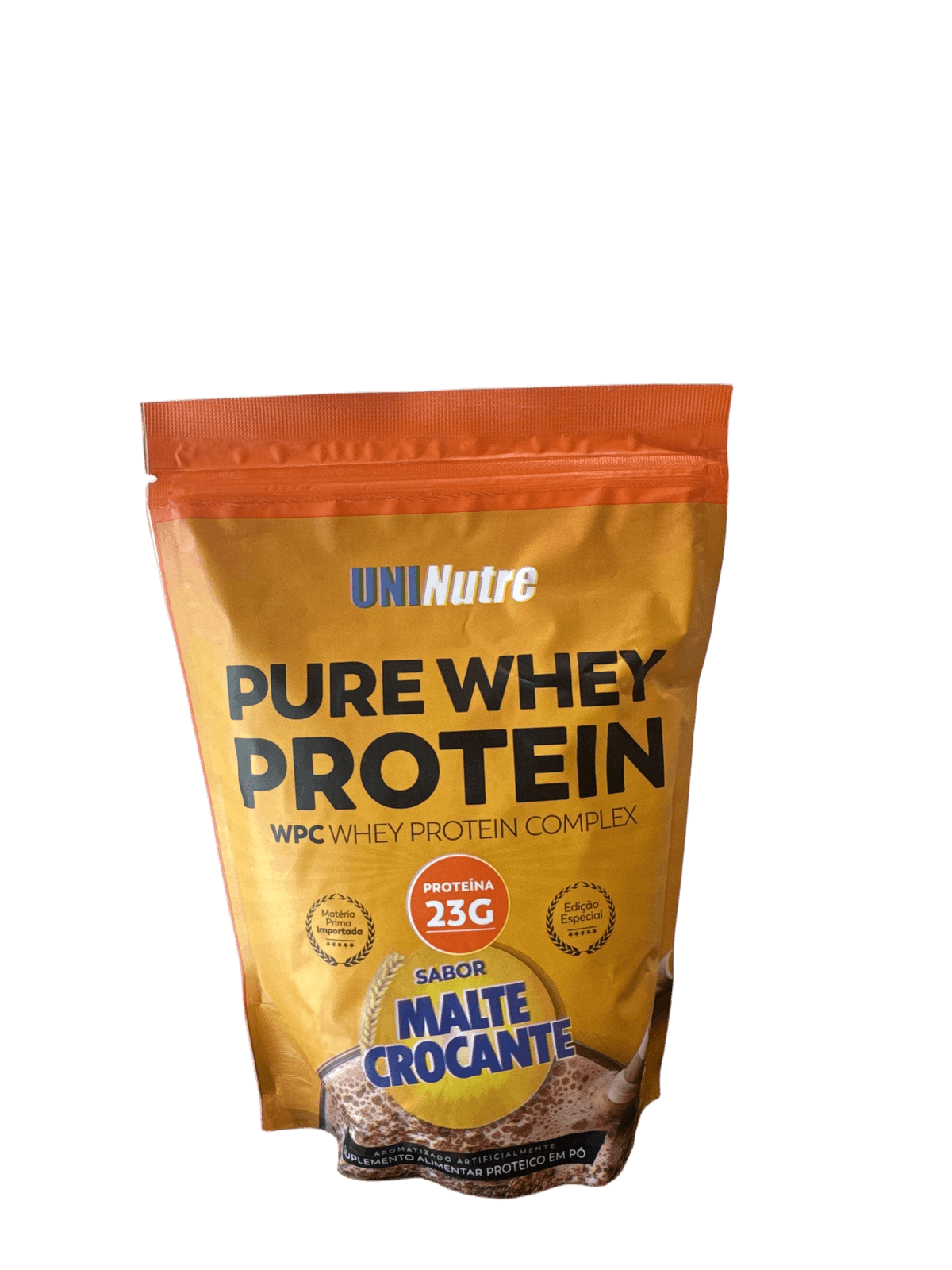 UNINUTRE PURE WHEY PROTEIN MALTE CROCANTE REFIL 450G — UNINUTRE