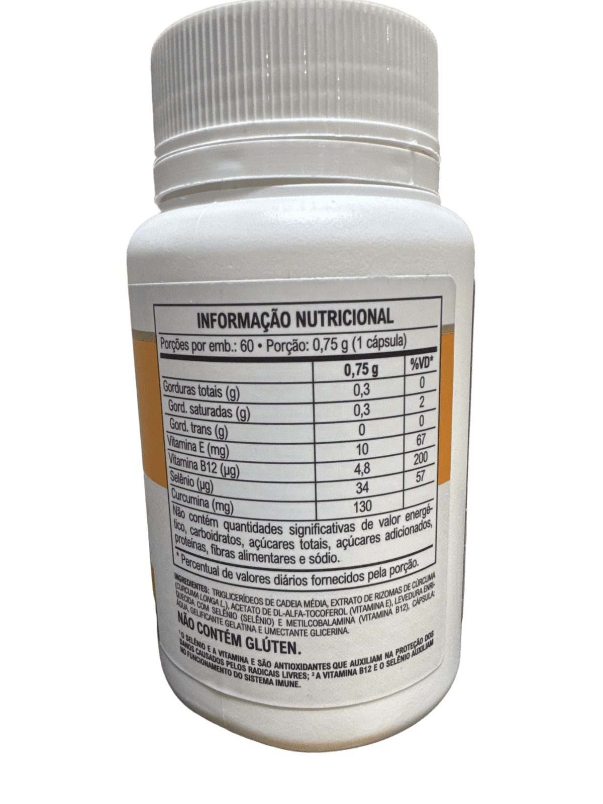 CÚRCUMA PLUS 60 CÁPSULAS — VITAFOR
