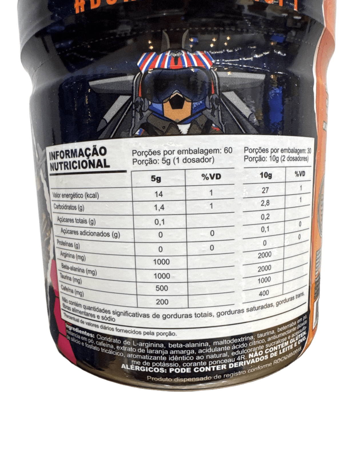 PRE WORKOUT WARZONE BLOOD BATTLE 300G — UNDER