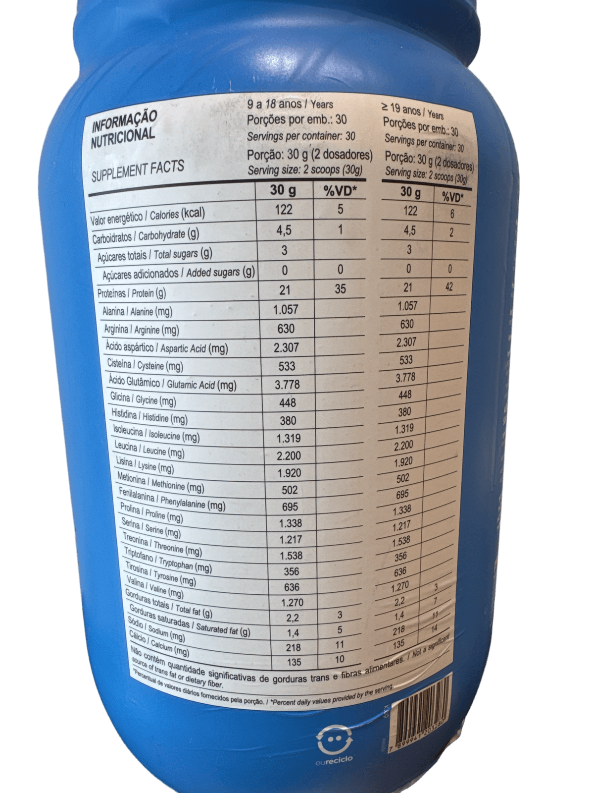 100% PURE WHEY CHOCOLATE 900G — PROBIÓTICA