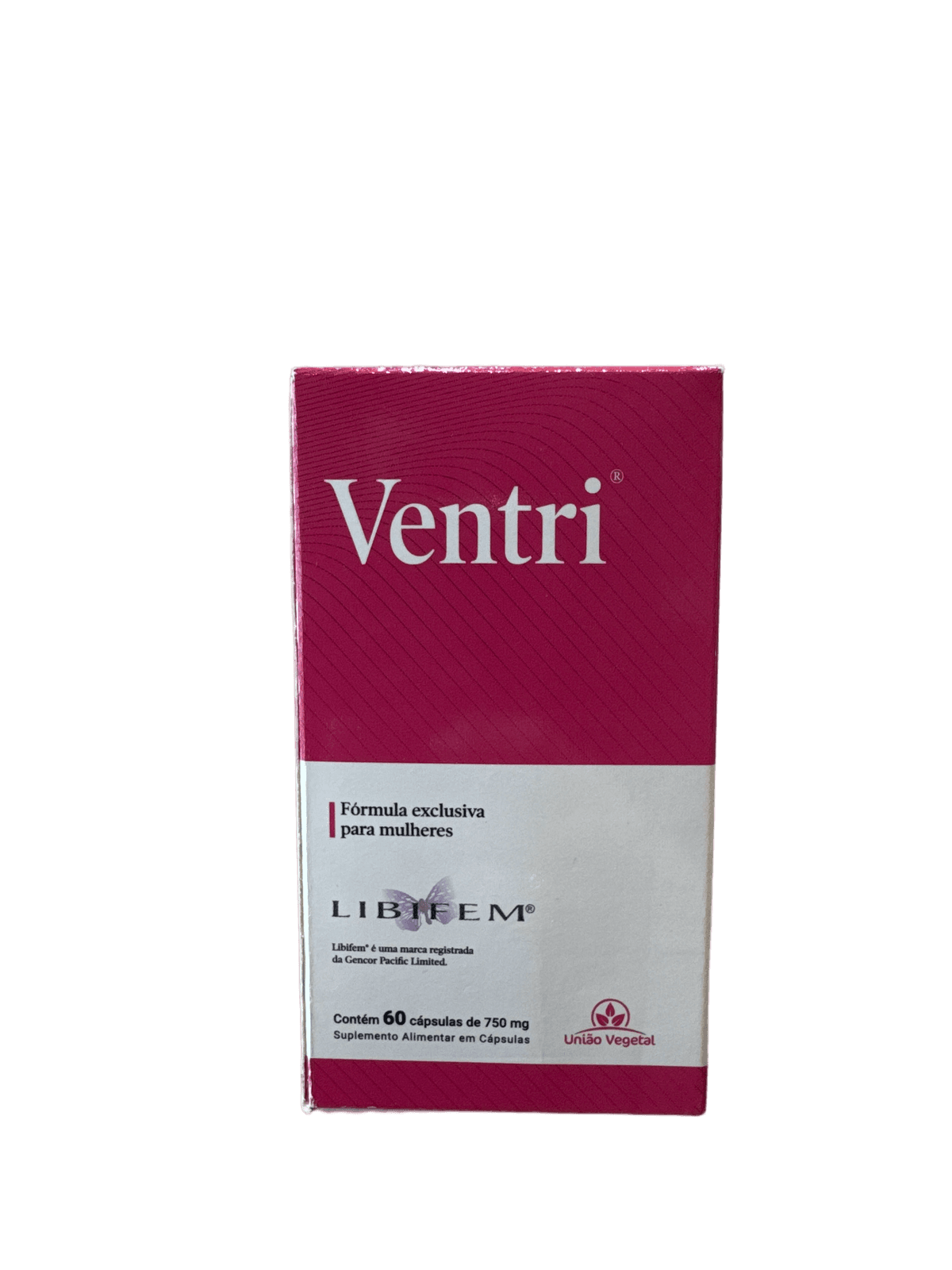 VENTRI 60 CÁPSULAS — UNIÃO VEGETAL