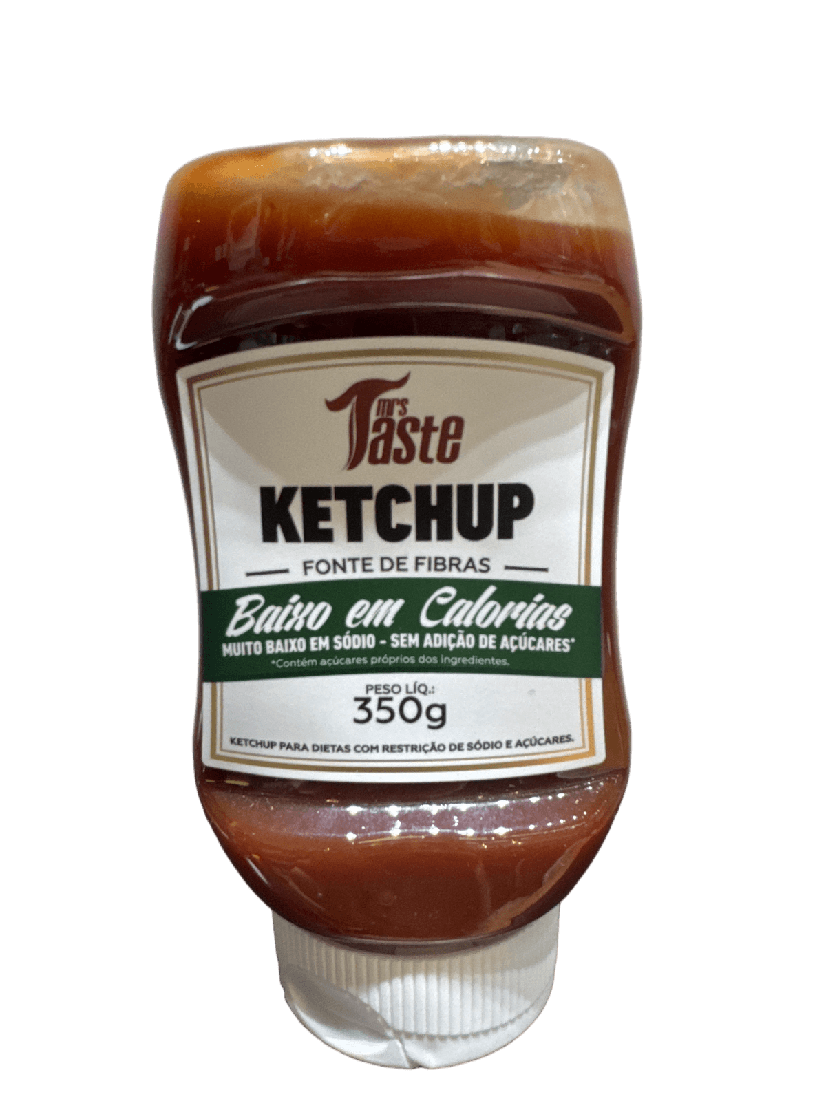 KETCHUP ZERO 350G — MRS TASTE