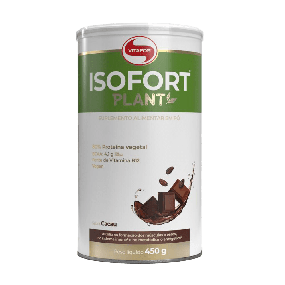 ISOFORT PLANT 450G CACAU — VITAFOR — VITAFOR