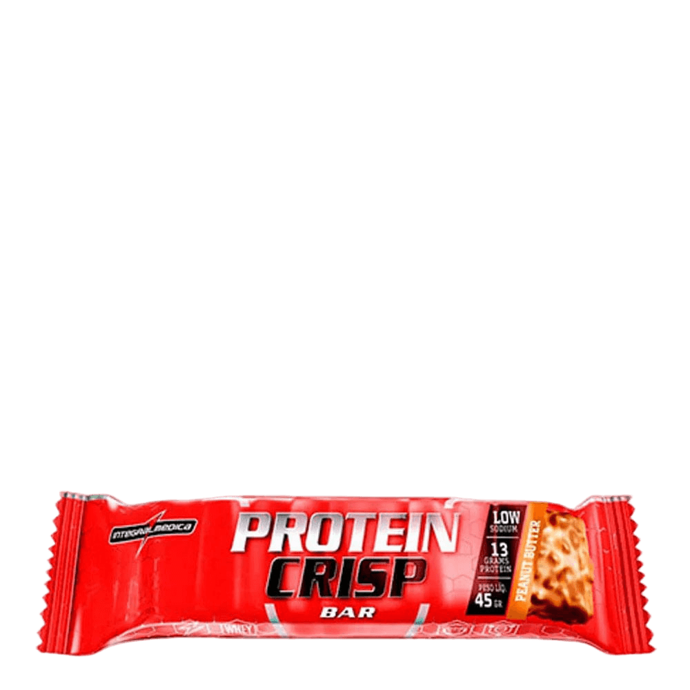 CRISP BAR PEANUT BUTTER 45G — INTEGRAL MÉDICA — INTEGRAL MEDICA