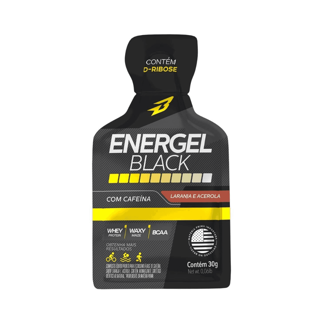 BODYACTION ENERGEL BLACK LARANJA COM ACEROLA 30G