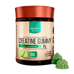 NUTRIFY CREATINA GUMMY LIMAO 60UN