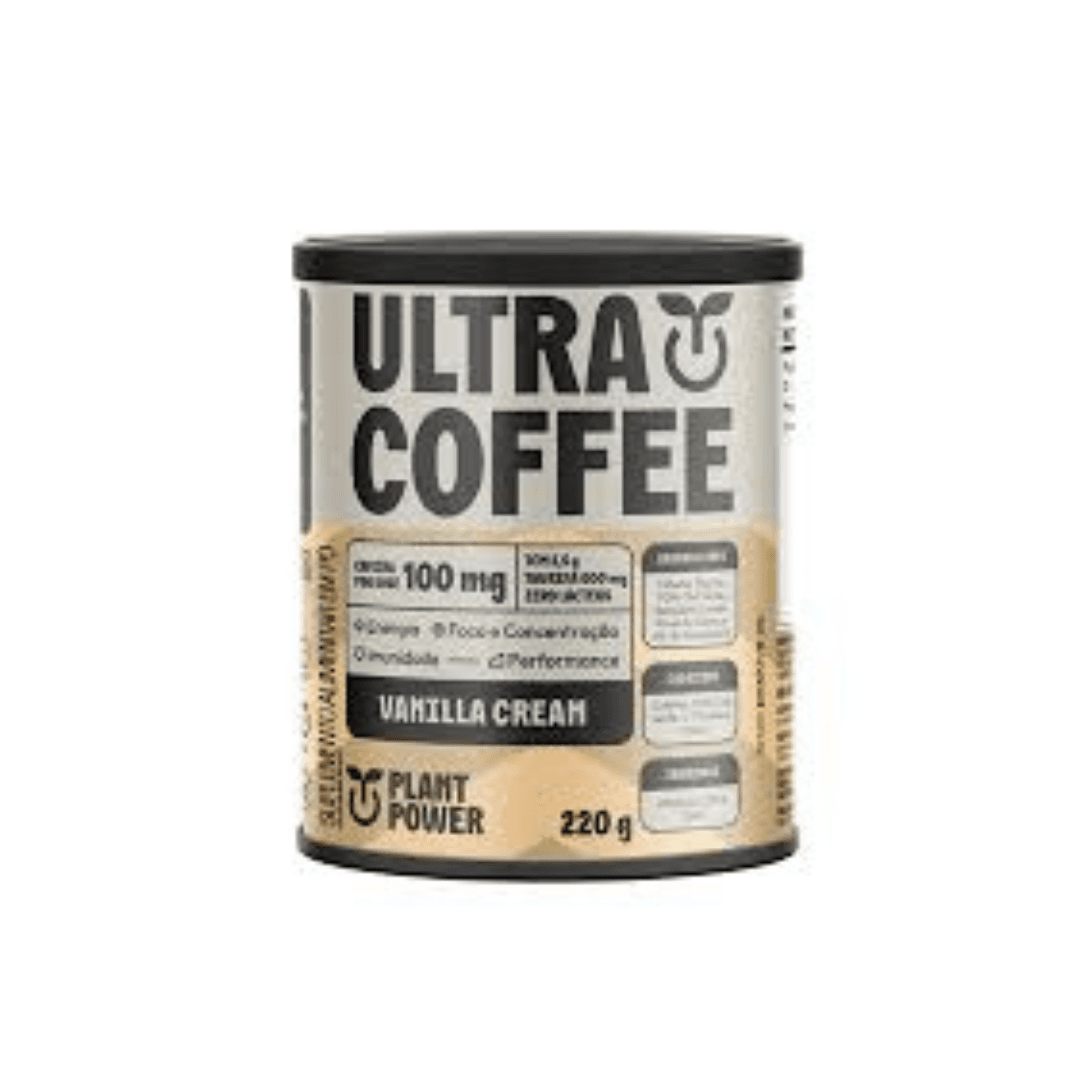 PLANT POWER ULTRACOFFEE VANILLA CREAM 220G