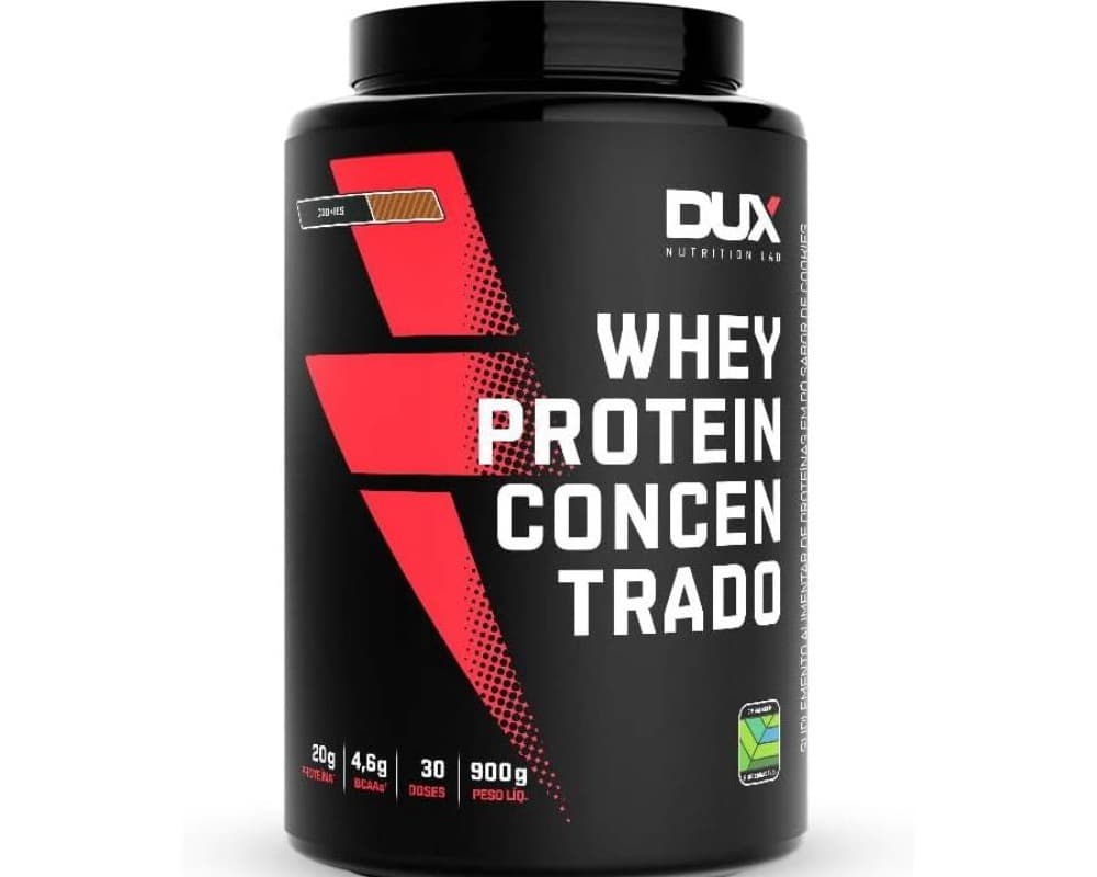 Whey Protein Concentrado Cookies 900g — Dux — DUX