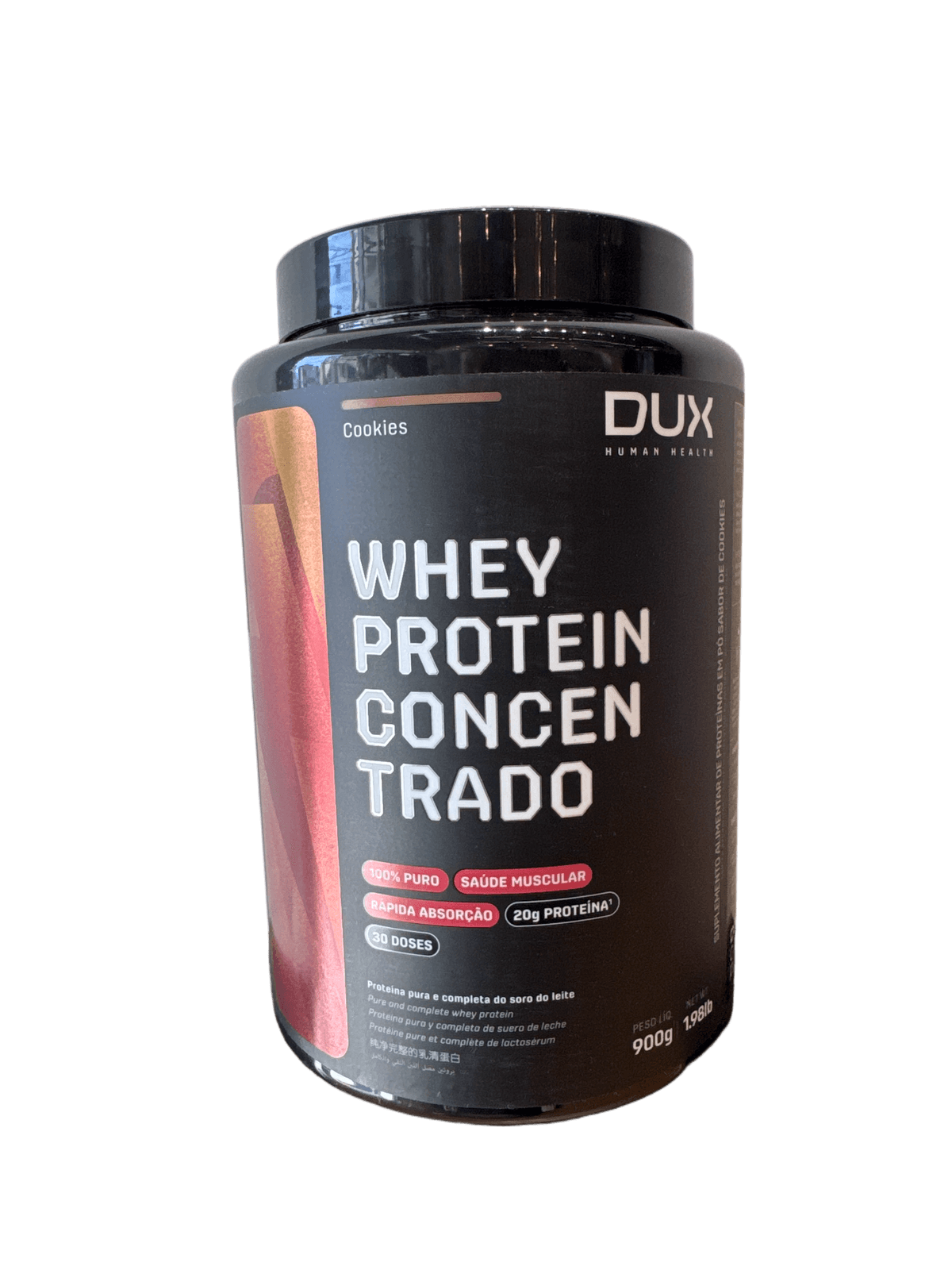 WHEY PROTEIN CONCENTRADO COOKIES 900G — DUX