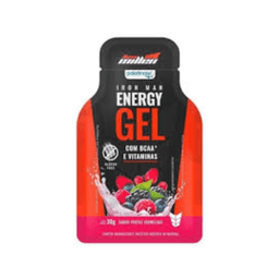 IRON MAN ENERGY GEL FRUTAS VERMELHAS 30G