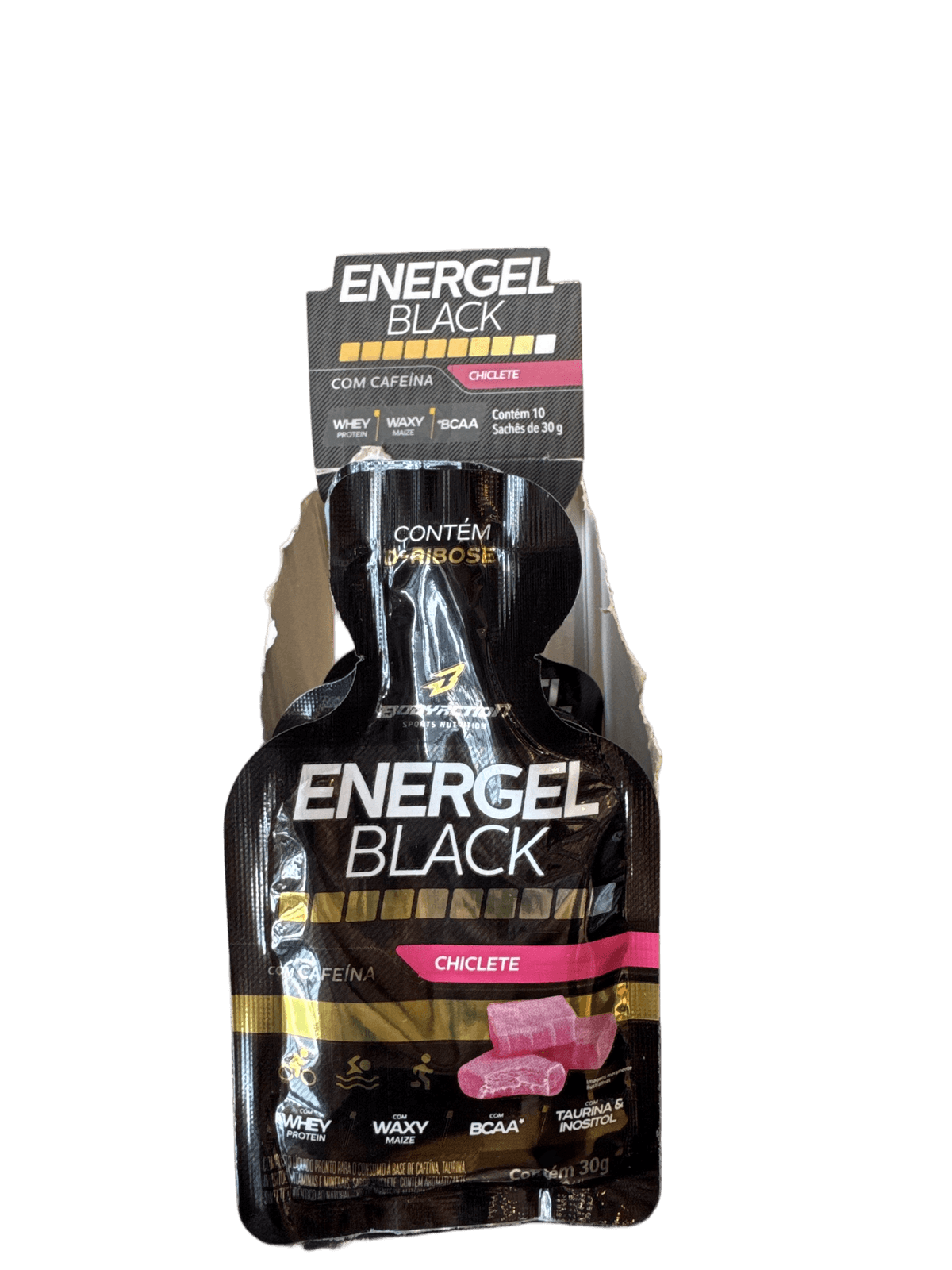 ENERGEL BLACK CHICLETE 30G — BODYACTION — BODYACTION — vista alternativa