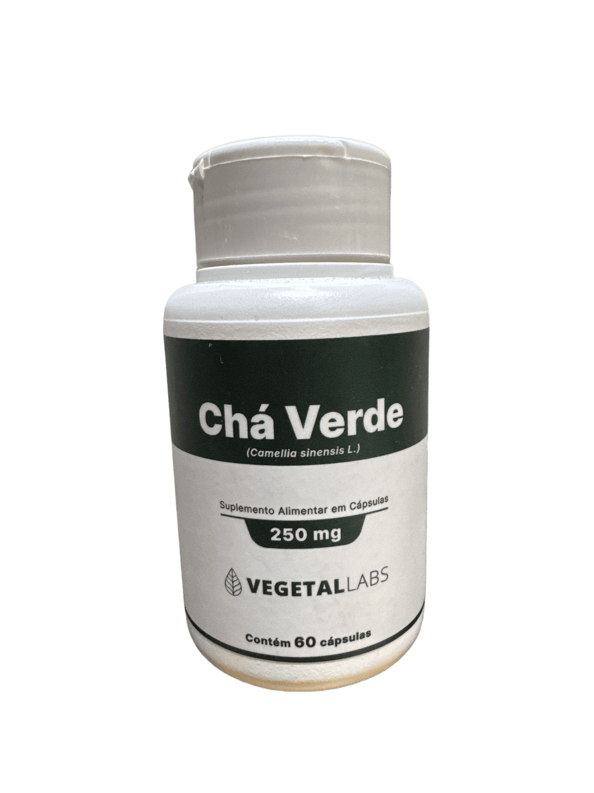 CHÁ VERDE 250MG 60 CÁPSULAS — VEGETAL LABS