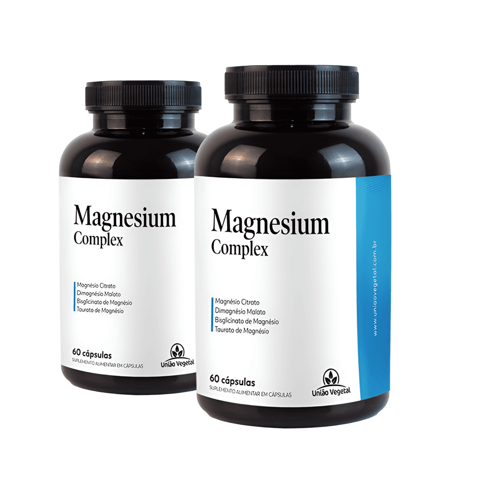 UNIAO VEGETAL MAGNESIO COMPLEX 60 CAPS