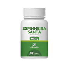 VEGETAL LABS ESPINHEIRA SANTA 400MG 60 CAPS — UNIAO VEGETAL