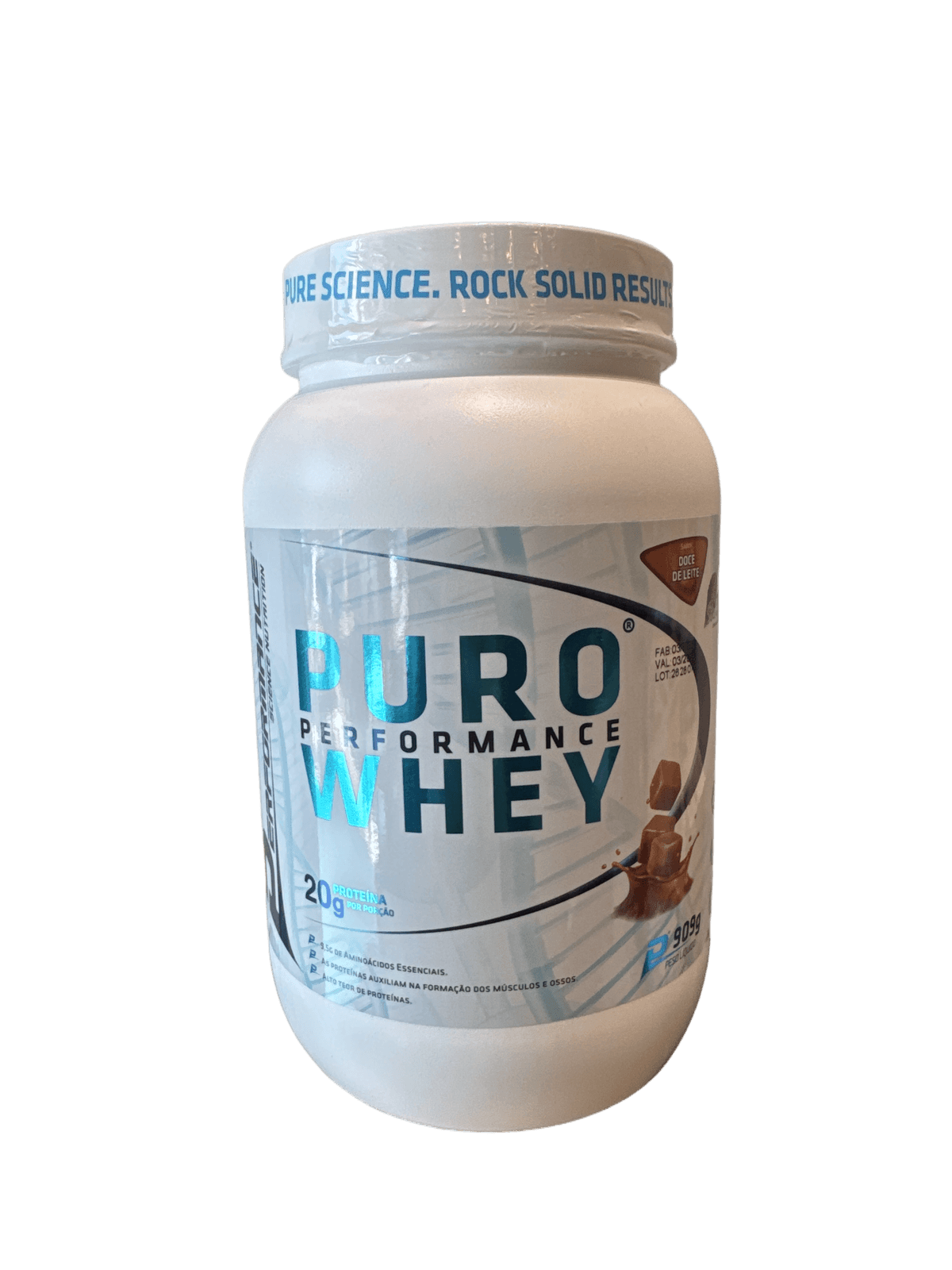 PURO WHEY DOCE DE LEITE 909G — PERFORMANCE — PERFORMANCE SCIENCE NUTRITION — vista alternativa