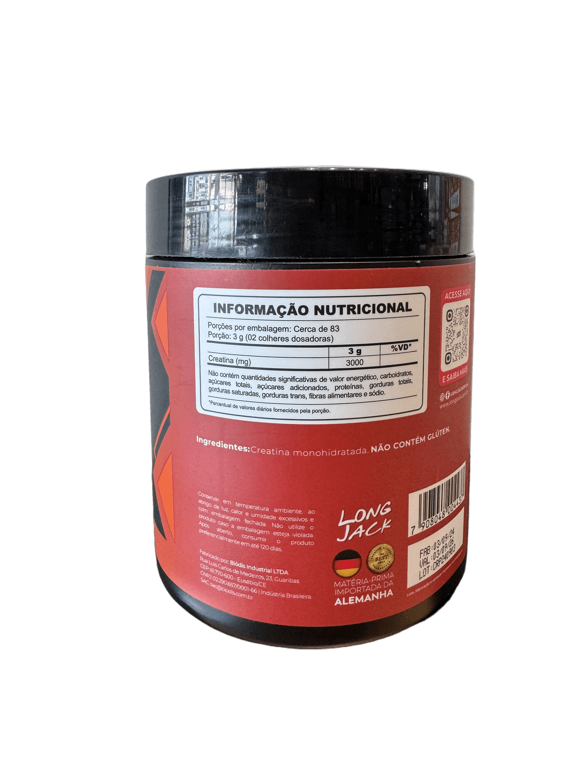 CREAPURE 250G — LONG JACK