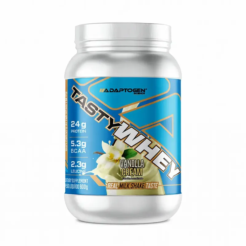 Tasty Whey Vanilla Cream 900g — Adaptogen — ADAPTOGEN
