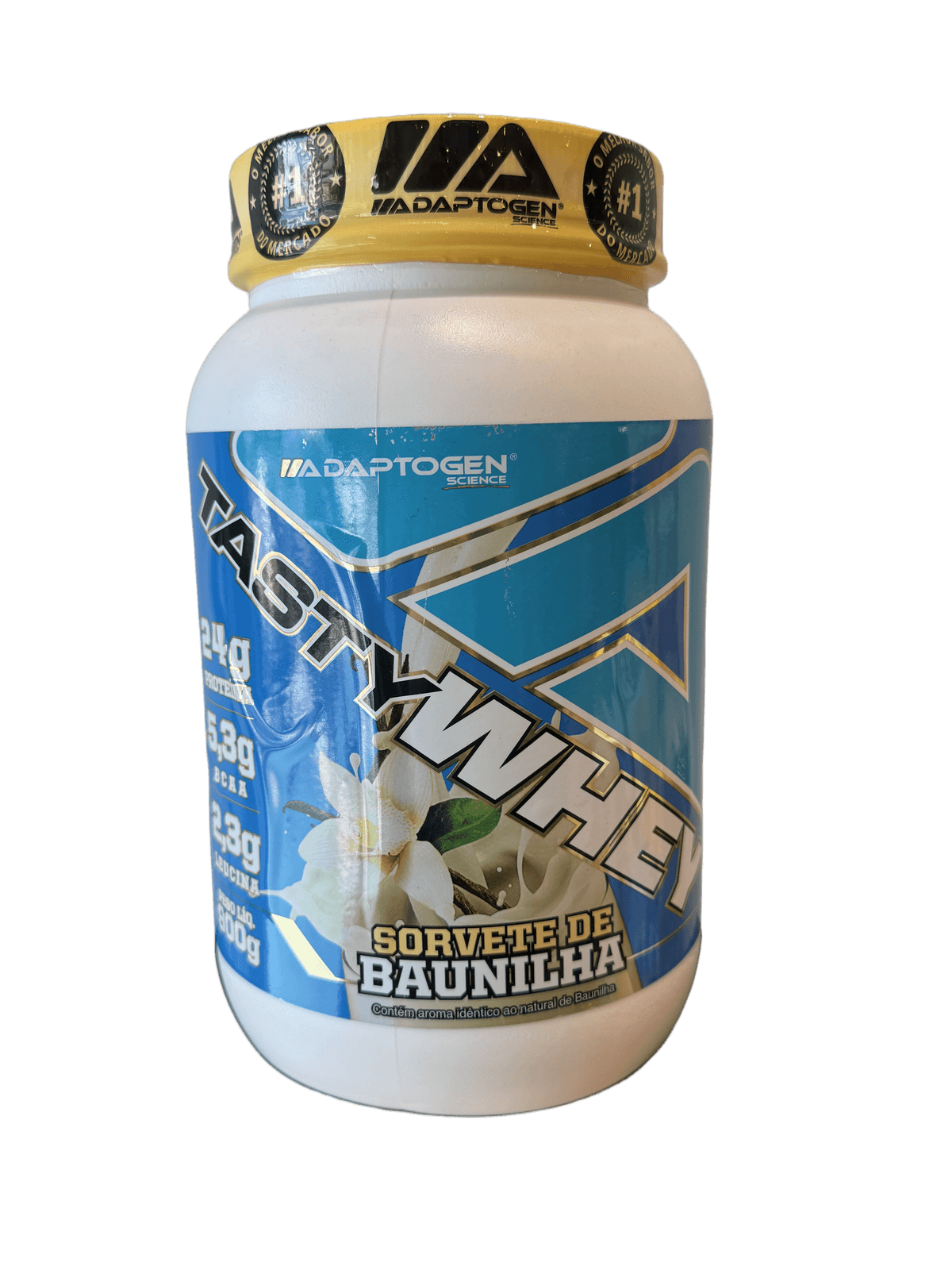 TASTY WHEY VANILLA CREAM 900G — ADAPTOGEN — ADAPTOGEN — vista alternativa